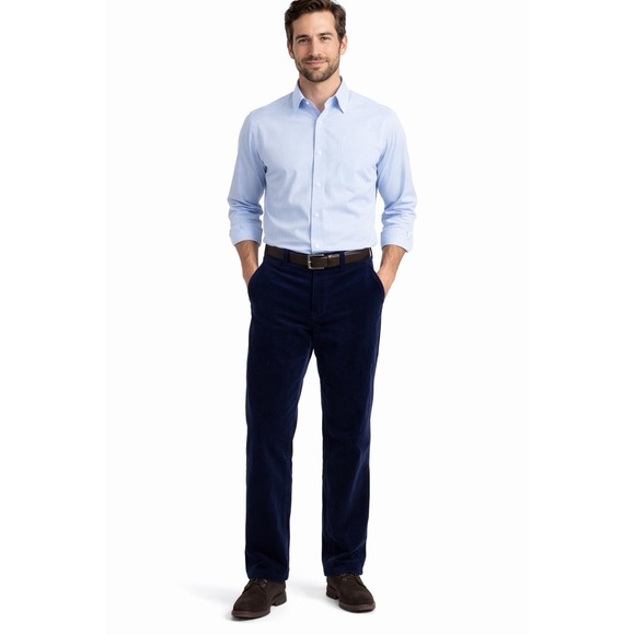 Polo Ralph Lauren Other - Polo Ralph Lauren Men's 34 x 30 Corduroy Pants Khaki Blue Label RN 41381